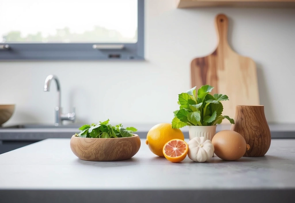 Clean kitchen preparation environment